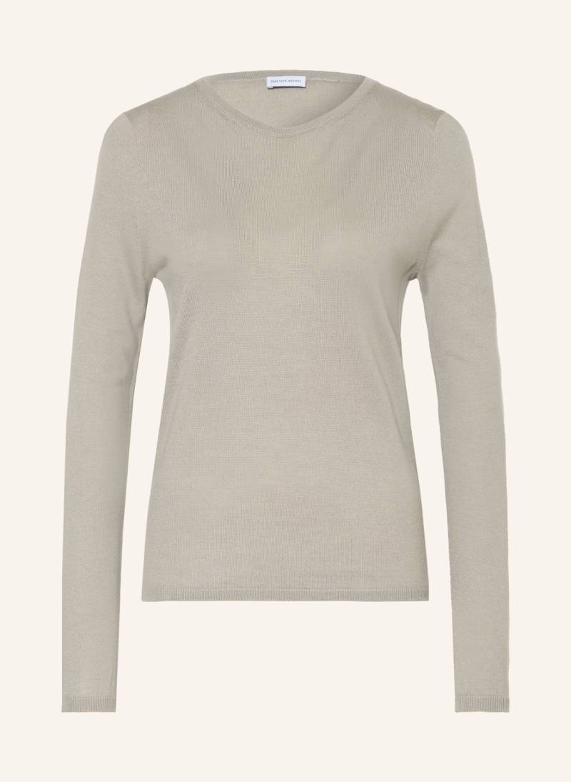 Iris Von Arnim Cashmere-Pullover Laureen Mit Seide beige von IRIS von ARNIM