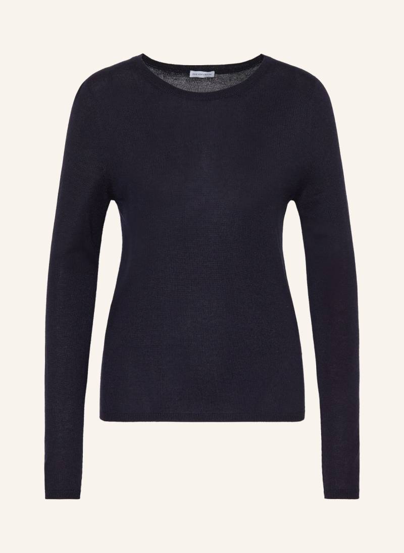 Iris Von Arnim Cashmere-Pullover Laureen Mit Seide blau von IRIS von ARNIM