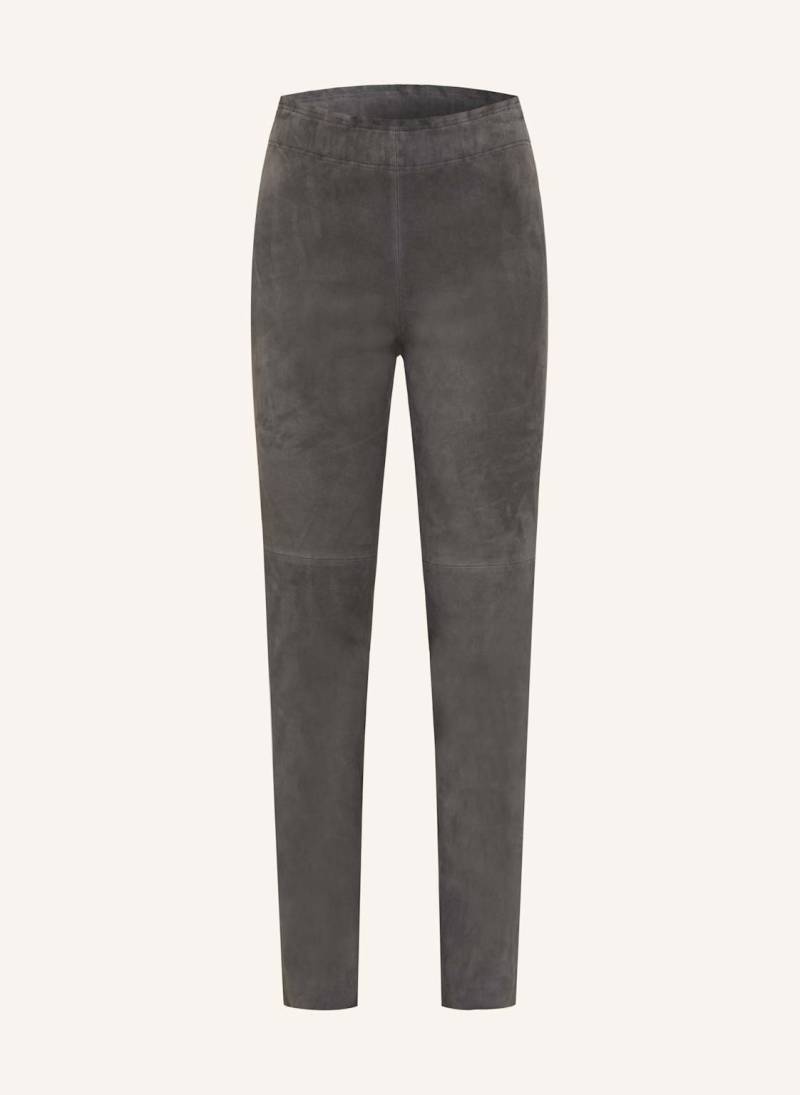 Iris Von Arnim Lederhose Philine grau von IRIS von ARNIM