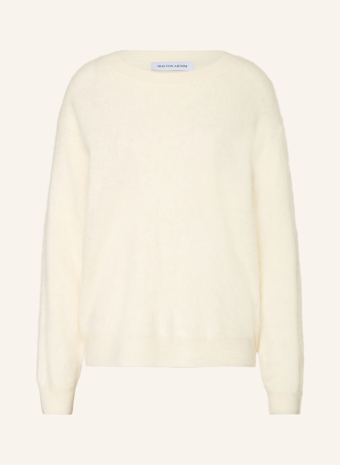 Iris Von Arnim Pullover Sylvana Aus Cashmere weiss von IRIS von ARNIM