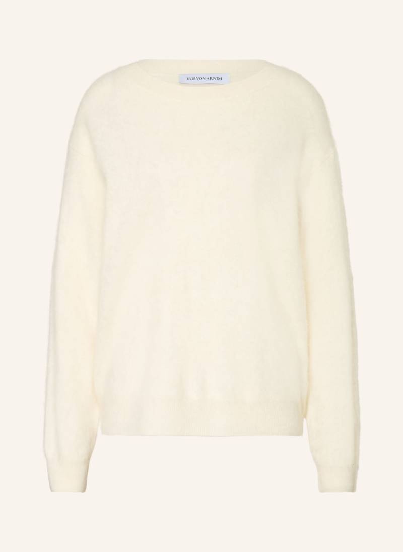 Iris Von Arnim Pullover Sylvana Aus Cashmere weiss von IRIS von ARNIM