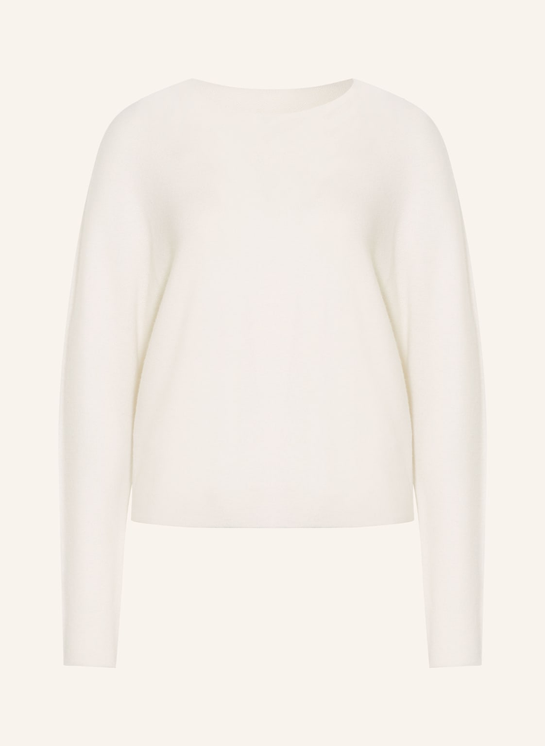 Iris Von Arnim Pullover Tova Aus Cashmere Mit Seide weiss von IRIS von ARNIM