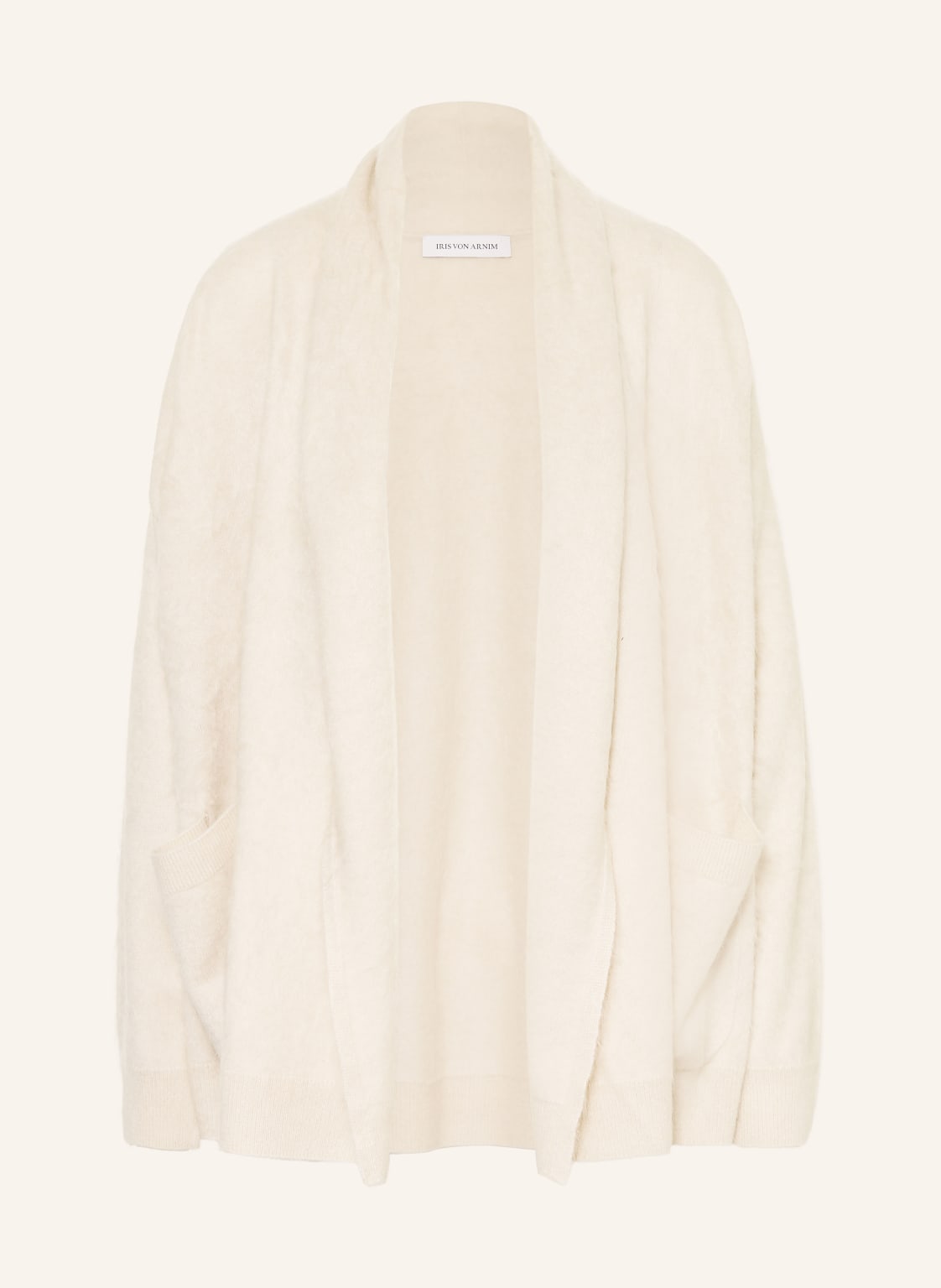 Iris Von Arnim Strickhülle Kamelia Aus Cashmere beige von IRIS von ARNIM