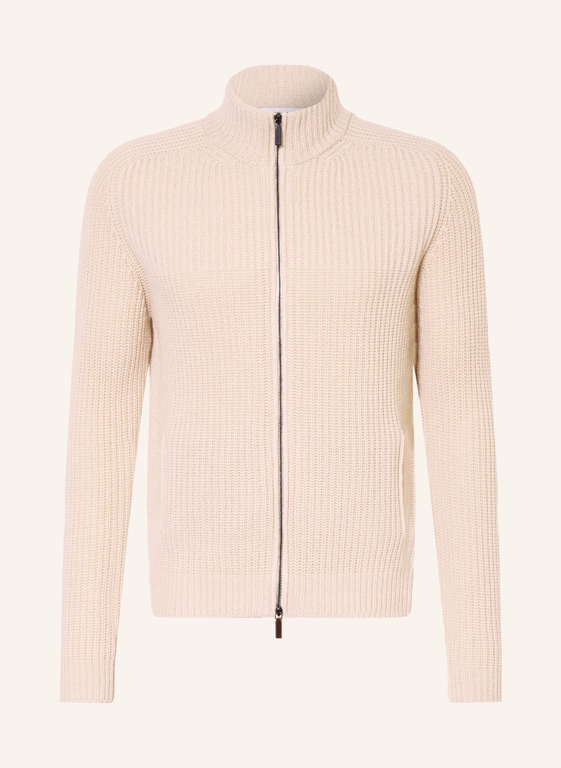 Iris Von Arnim Strickjack Avenor Aus Cashmere beige von IRIS von ARNIM