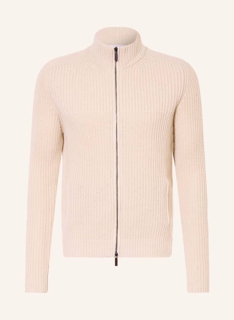 Iris Von Arnim Strickjack Avenor Aus Cashmere beige von IRIS von ARNIM