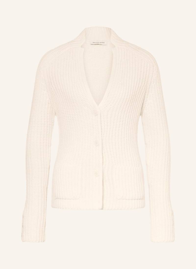 Iris Von Arnim Strickjacke Heliantha Aus Cashmere weiss von IRIS von ARNIM