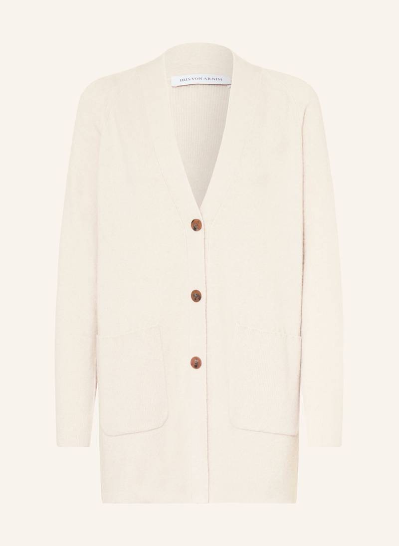 Iris Von Arnim Strickjacke Rian Aus Cashmere beige von IRIS von ARNIM