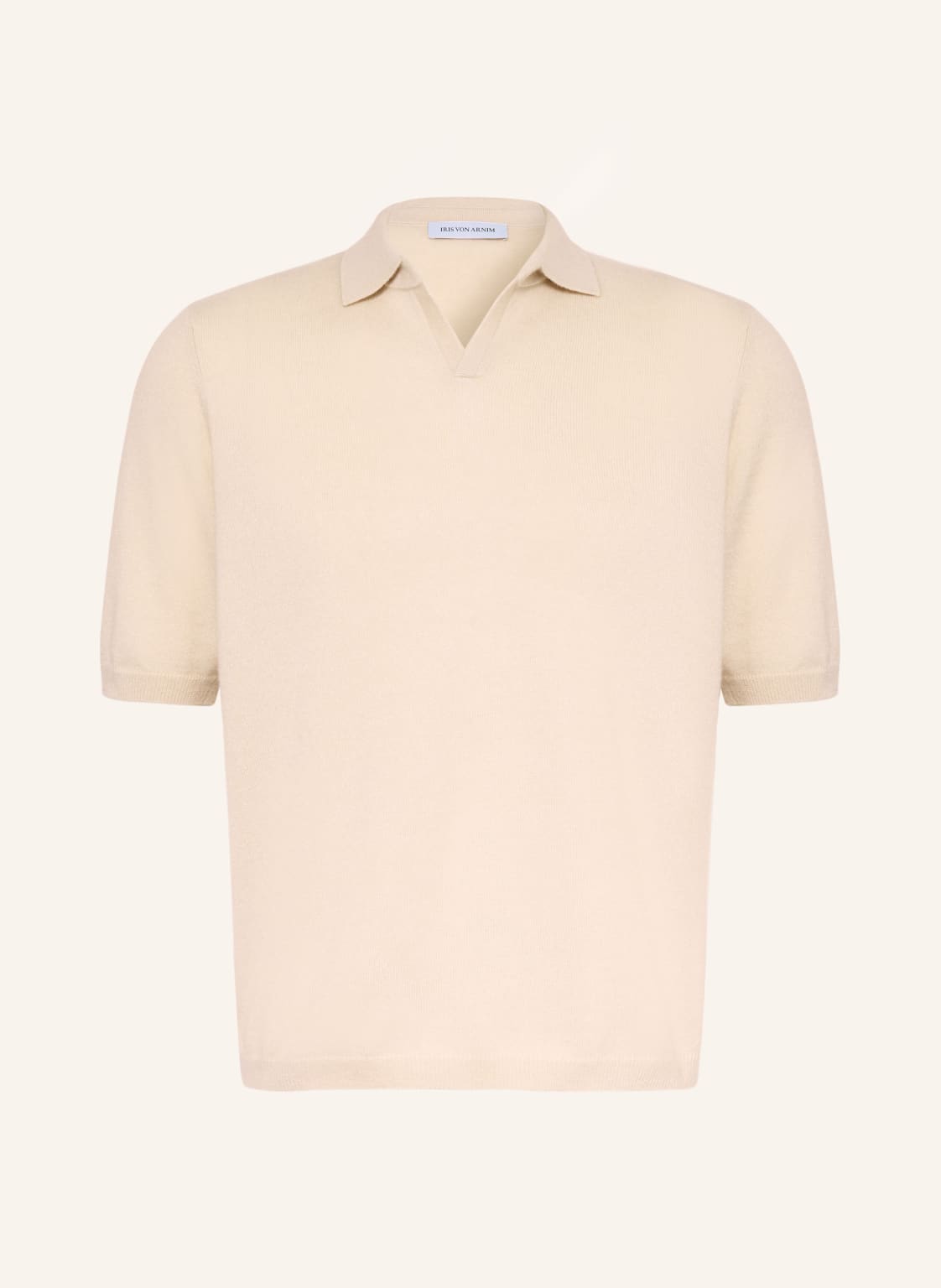 Iris Von Arnim Strickshirt Ameca Aus Cashmere beige von IRIS von ARNIM