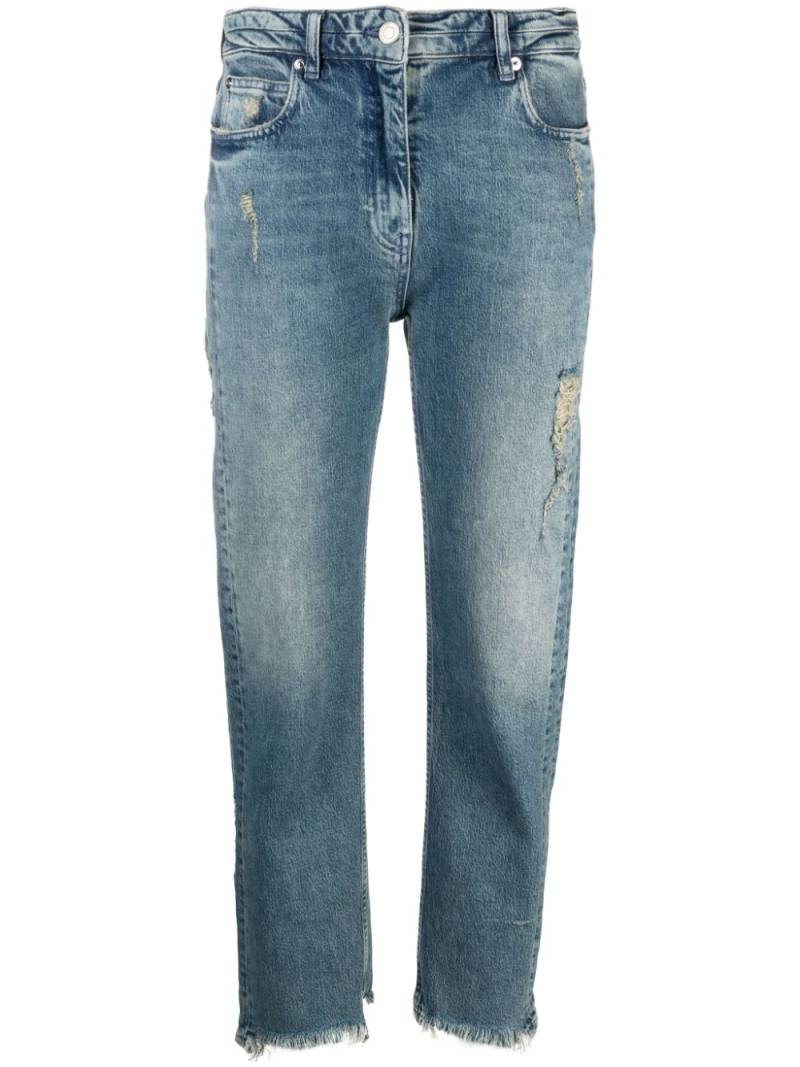 IRO Gerade Albury Jeans im Distressed-Look - Blau von IRO