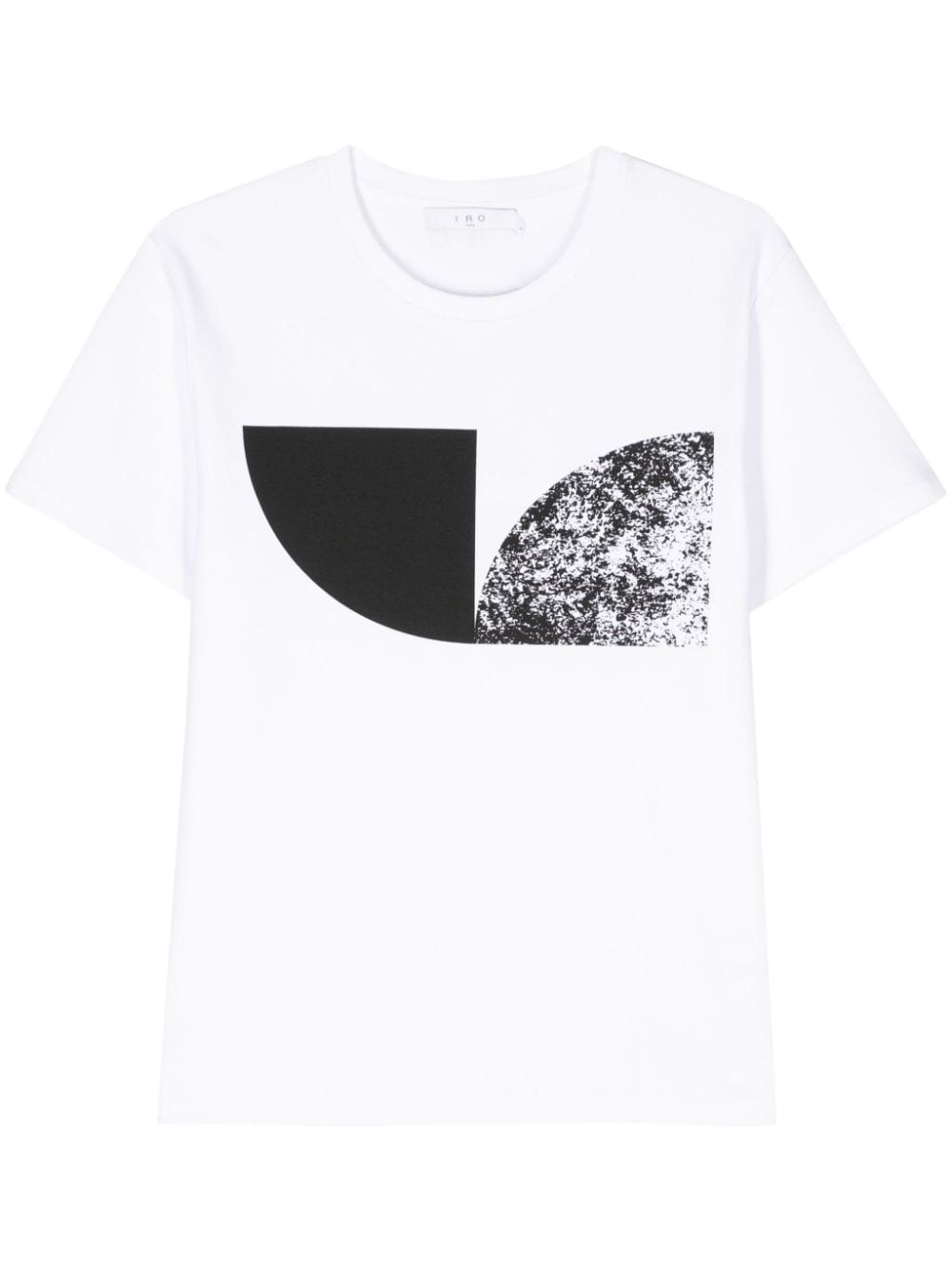 IRO Aloi T-Shirt mit grafischem Print - Weiß von IRO