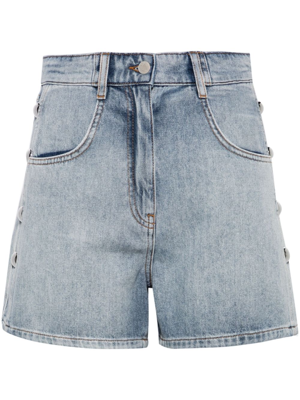 IRO Canio Jeans-Shorts mit Nieten - Blau von IRO