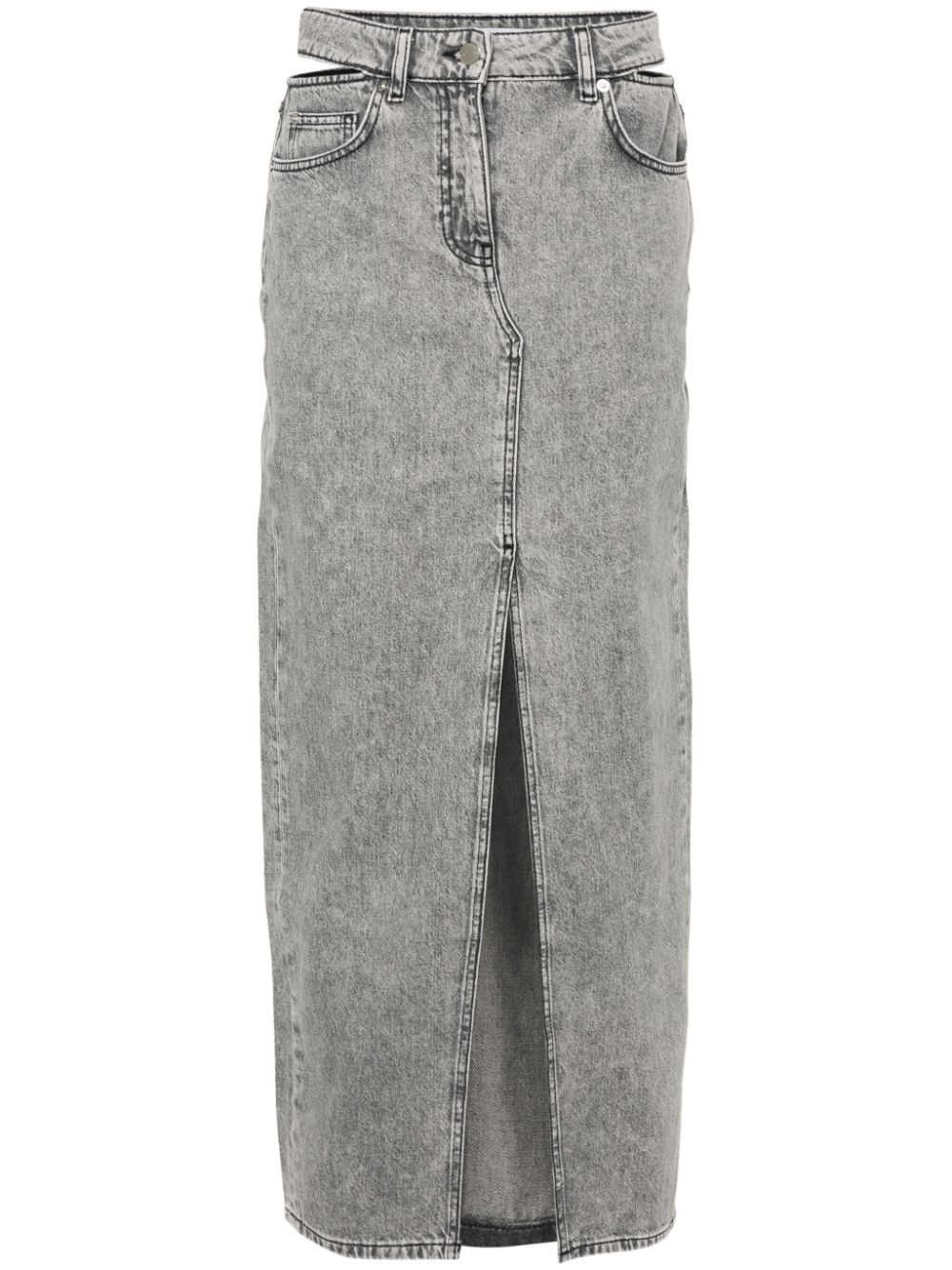 IRO Finji denim pencil maxi skirt - Grau von IRO