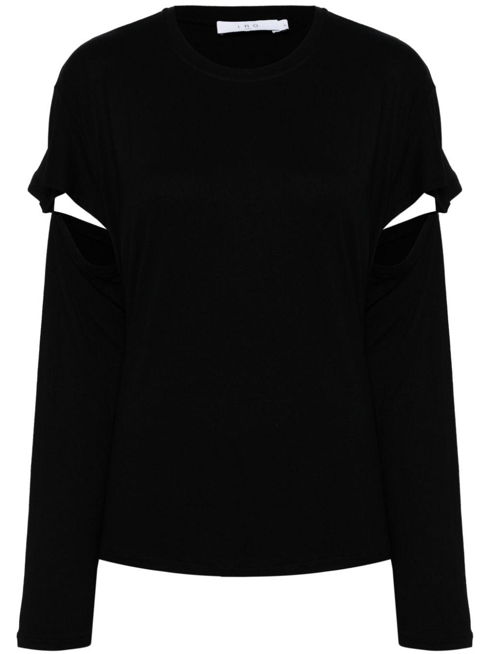 IRO Kalil T-Shirt mit Cut-Out - Schwarz von IRO