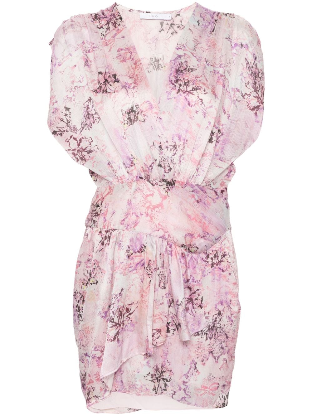 IRO Tissina floral-print mini dress - Rosa von IRO