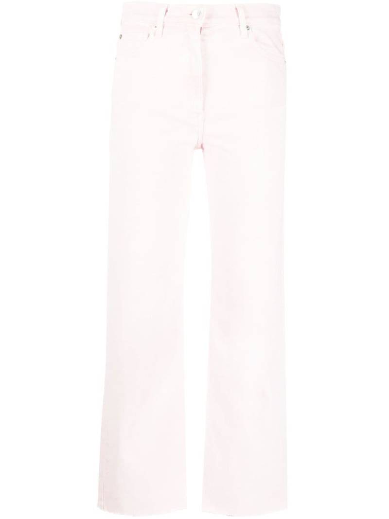 IRO Gerade Cropped-Jeans - Rosa von IRO