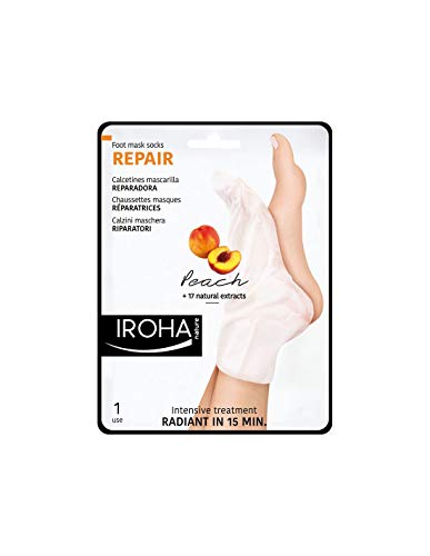 Peach Socks - Reparing - regenerierende Söckchen - Pflegesöcken mit Pfirsich-Serum - Fußpflege für trockene und rissige Füße - 659404 Peach Socks - Reparing - regenerierende Söckchen - Pflegesöcken mit Pfirsich-Serum - Fußpflege für trockene und rissige Füße - 659404 von IROHA NATURE