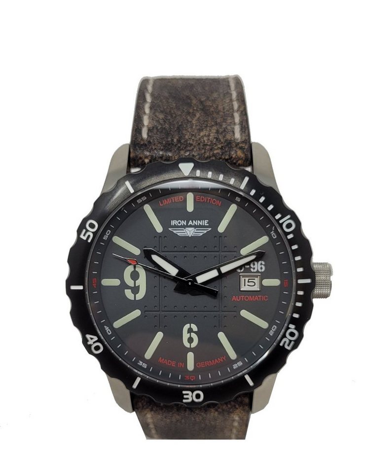IRON ANNIE Automatikuhr Ironn Annie U-96 Automatik Limited Edition Herren Uhr 2196-4, U-96 Automatik Limited Edition Herren Uhr 2196-4 von IRON ANNIE