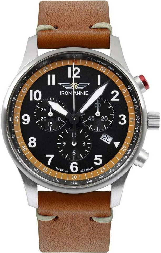 IRON ANNIE Chronograph Chronograph für Herren, (1-tlg., Armbanduhr) von IRON ANNIE