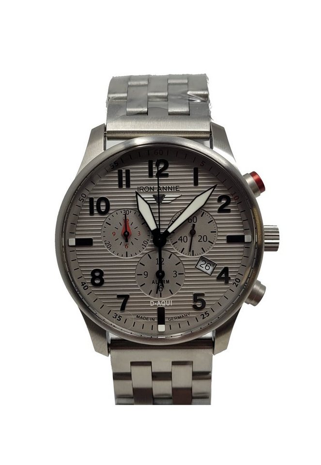 IRON ANNIE Chronograph Iron Annie 5684M-4 Chronograph Herren Metallband 42mm, 5684M-4 Chronograph Herren 42mm Metallband von IRON ANNIE