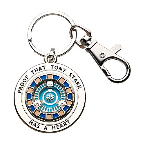 Iron Man Marvel Tony Has A Heart 3D Metal Key Chain von IRON MAN