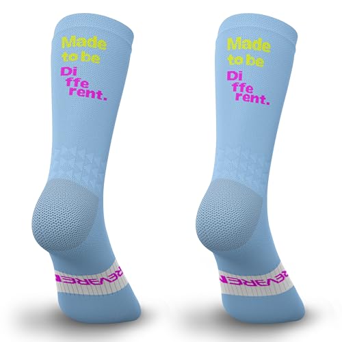 Laufsocken - Kompressiv, Blasenverhindernd, Feuchtigkeitsableitend, Gepolstert - CrossFit, Fitnessstudio. Made in Europe von IRREVERENT