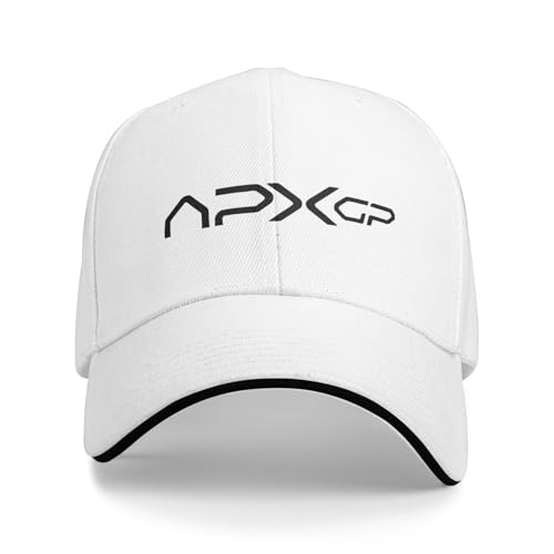 IRURYSHH APX GP Racing Team Sun Baseball Cap Sommer Unisex Männer Design Trucker Hut Verstellbar Y2k Retro Jagd Camping Snapback Cap von IRURYSHH