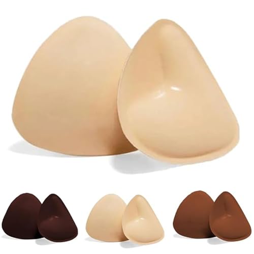 IRXELO Monoka Push Up Pads, Monoka´s Pushpads Doppelseitig Klebende Pushup Nippelcover, Klebe BH Push Up (C-D-Körbchen,Beige) von IRXELO