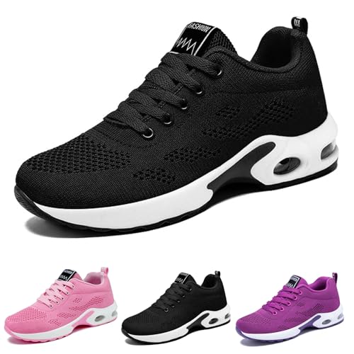 IRXELO Orthoback Schuhe Damen,OrthopäDische Schuhe Damen,Orthoshoes Cloudwalk Pro-Ergonomischer Schmerzlinderungs-Schuh (42,Black) von IRXELO