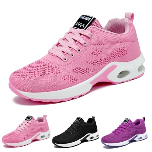 IRXELO Orthoback Schuhe Damen,OrthopäDische Schuhe Damen,Orthoshoes Cloudwalk Pro-Ergonomischer Schmerzlinderungs-Schuh (42,Pink) von IRXELO