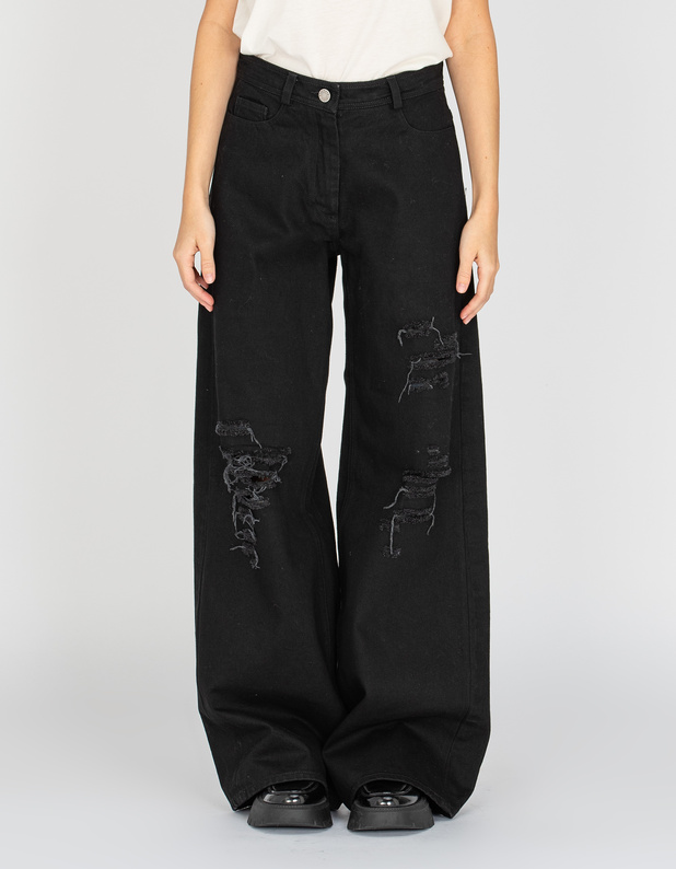 Cotton Denim Black von ISABEL BENENATO