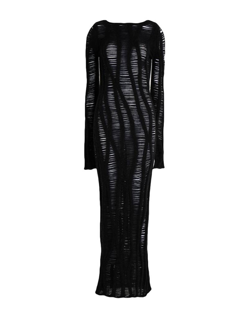 ISABEL BENENATO Maxi-kleid Damen Schwarz von ISABEL BENENATO