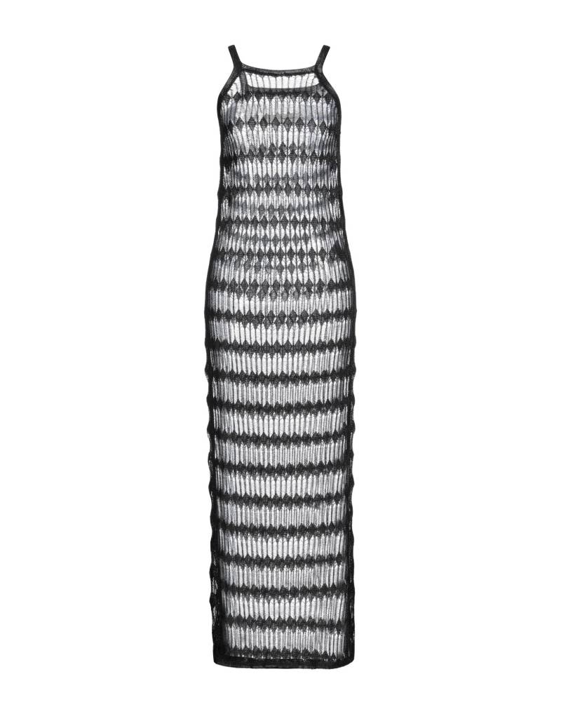 ISABEL BENENATO Maxi-kleid Damen Schwarz von ISABEL BENENATO