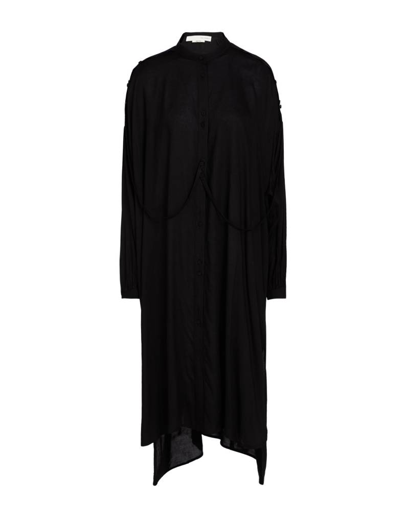 ISABEL BENENATO Midi-kleid Damen Schwarz von ISABEL BENENATO