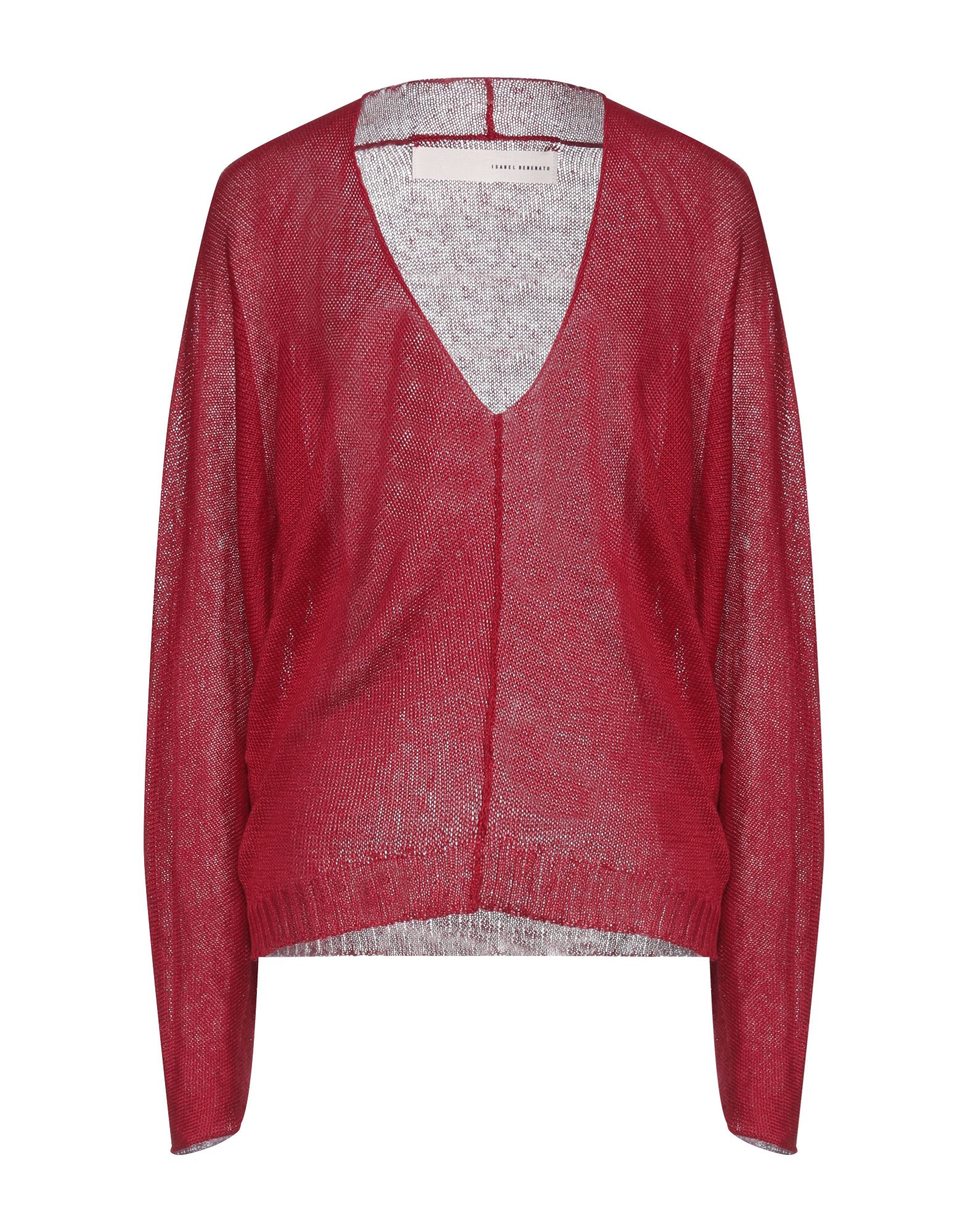 ISABEL BENENATO Pullover Damen Rot von ISABEL BENENATO