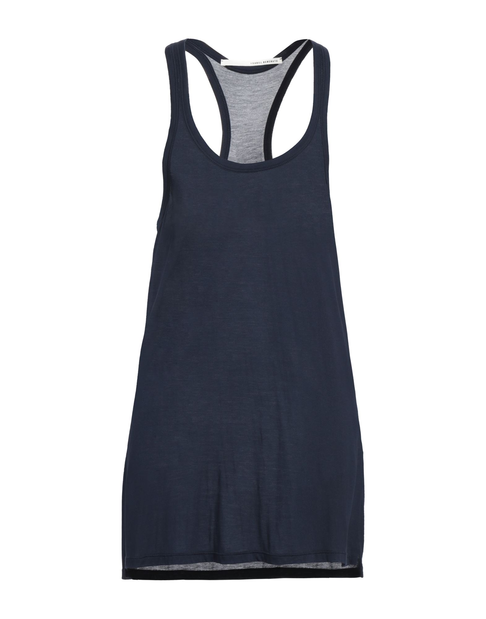 ISABEL BENENATO Tank Top Damen Nachtblau von ISABEL BENENATO