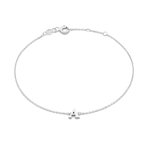 Isabel Bernard Saint Germain Rachel 14 Karaat Witgouden Initial Armband IB320041-C Isabel Bernard Saint Germain Rachel 14 Karaat Witgouden Initial Armband IB320041-C von ISABEL BERNARD
