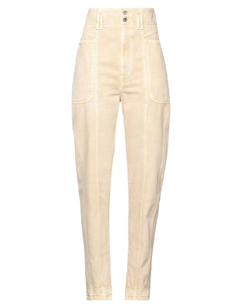 MARANT ÉTOILE Jeanshose Damen Beige von MARANT ÉTOILE