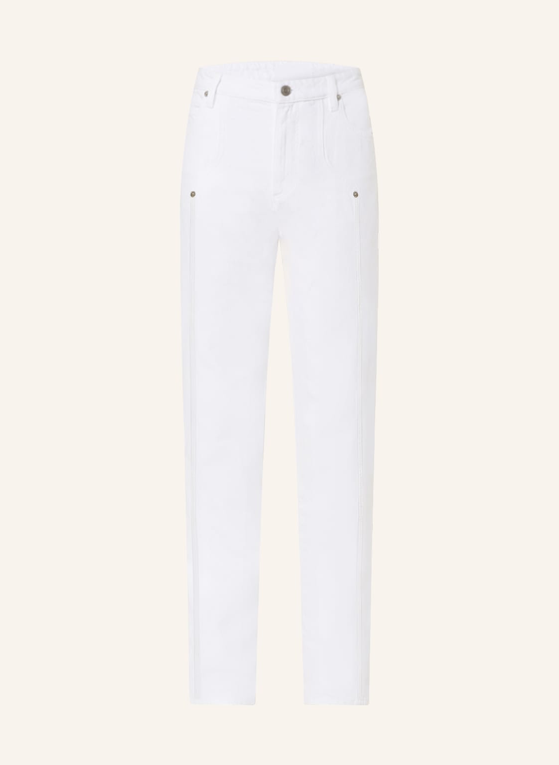 Marant Étoile Straight Jeans Vonny weiss von MARANT ÉTOILE