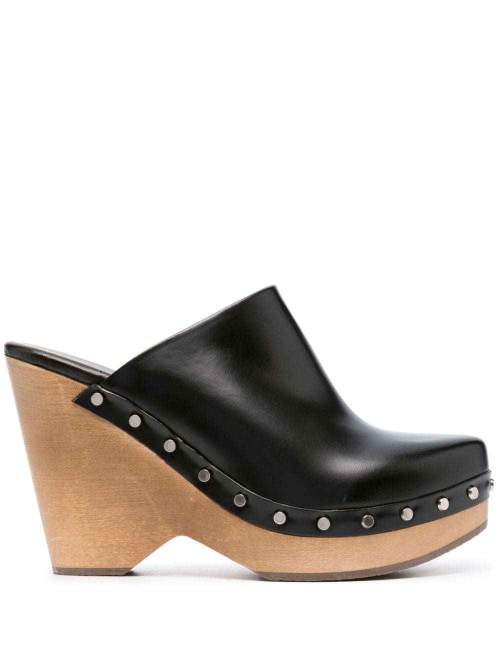 ISABEL MARANT Clogs mit Wedge-Absatz 110mm - Schwarz von ISABEL MARANT