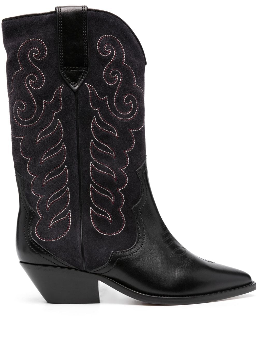 ISABEL MARANT Stiefel mit Stickerei 50mm - Blau von ISABEL MARANT