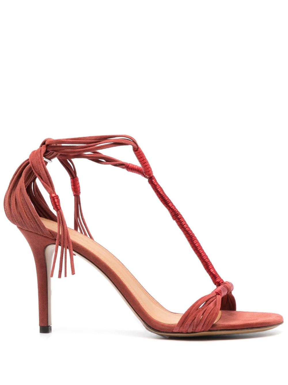 ISABEL MARANT Anssi Sandalen 80mm - Rot von ISABEL MARANT