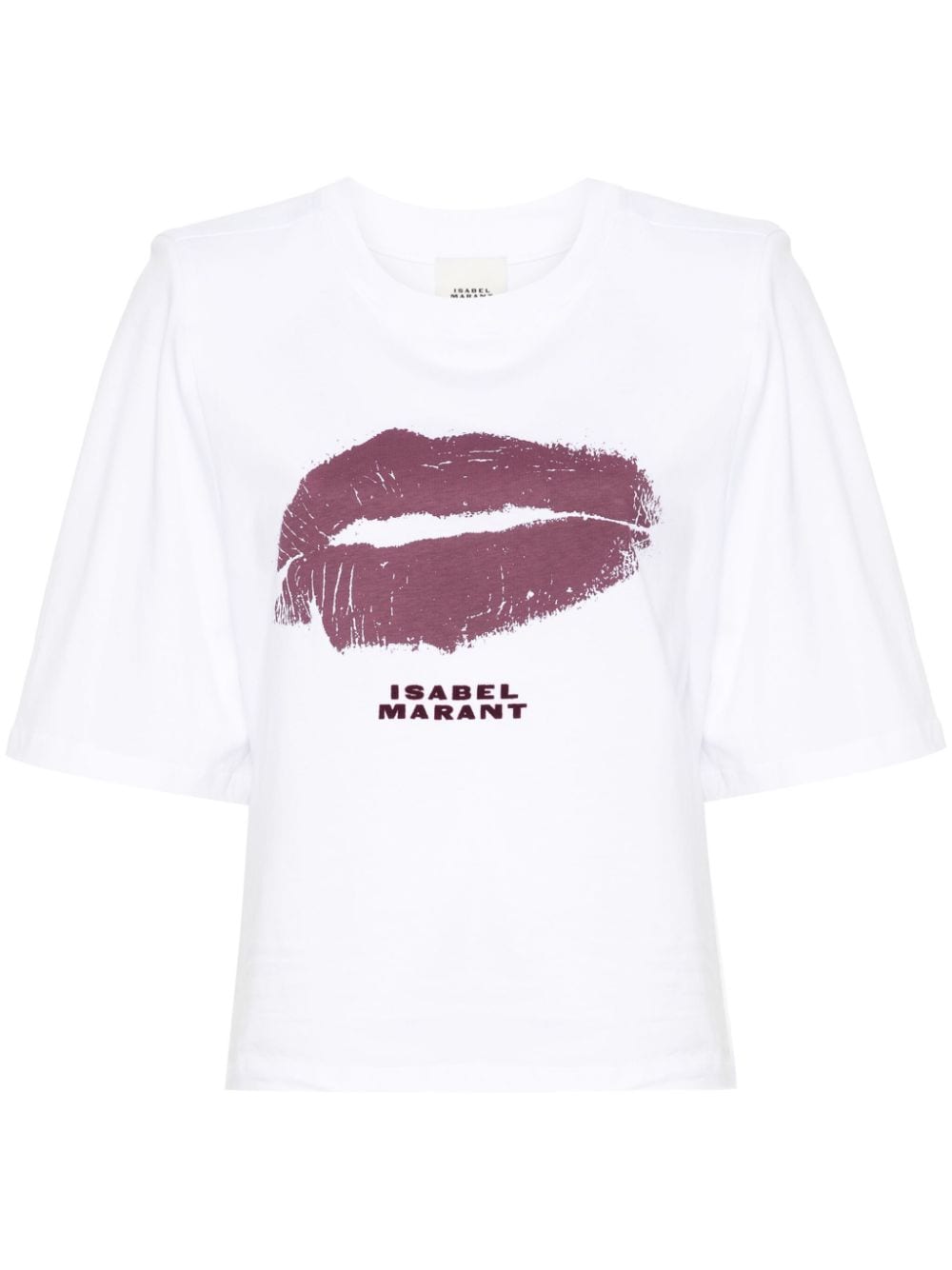 ISABEL MARANT Ben T-Shirt aus Bio-Baumwolle - Weiß von ISABEL MARANT