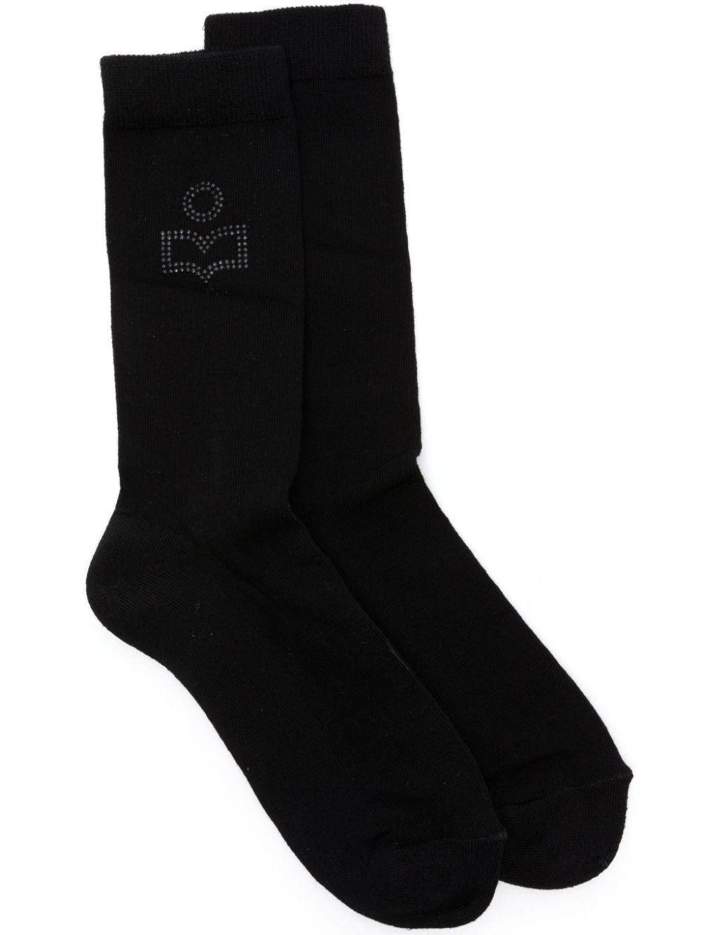 ISABEL MARANT Bestickte Socken - Schwarz von ISABEL MARANT