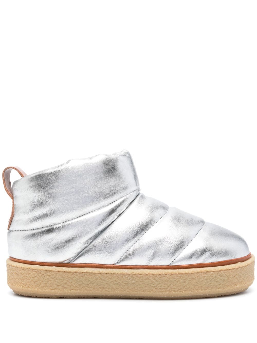 ISABEL MARANT Gesteppte Eskey Stiefeletten 55mm - Silber von ISABEL MARANT