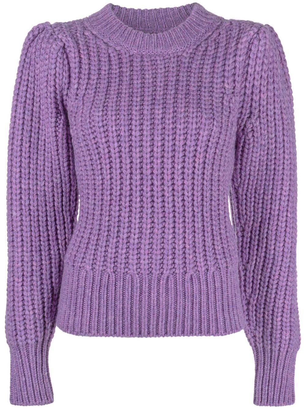 ISABEL MARANT Gestrickter Pullover - Violett von ISABEL MARANT