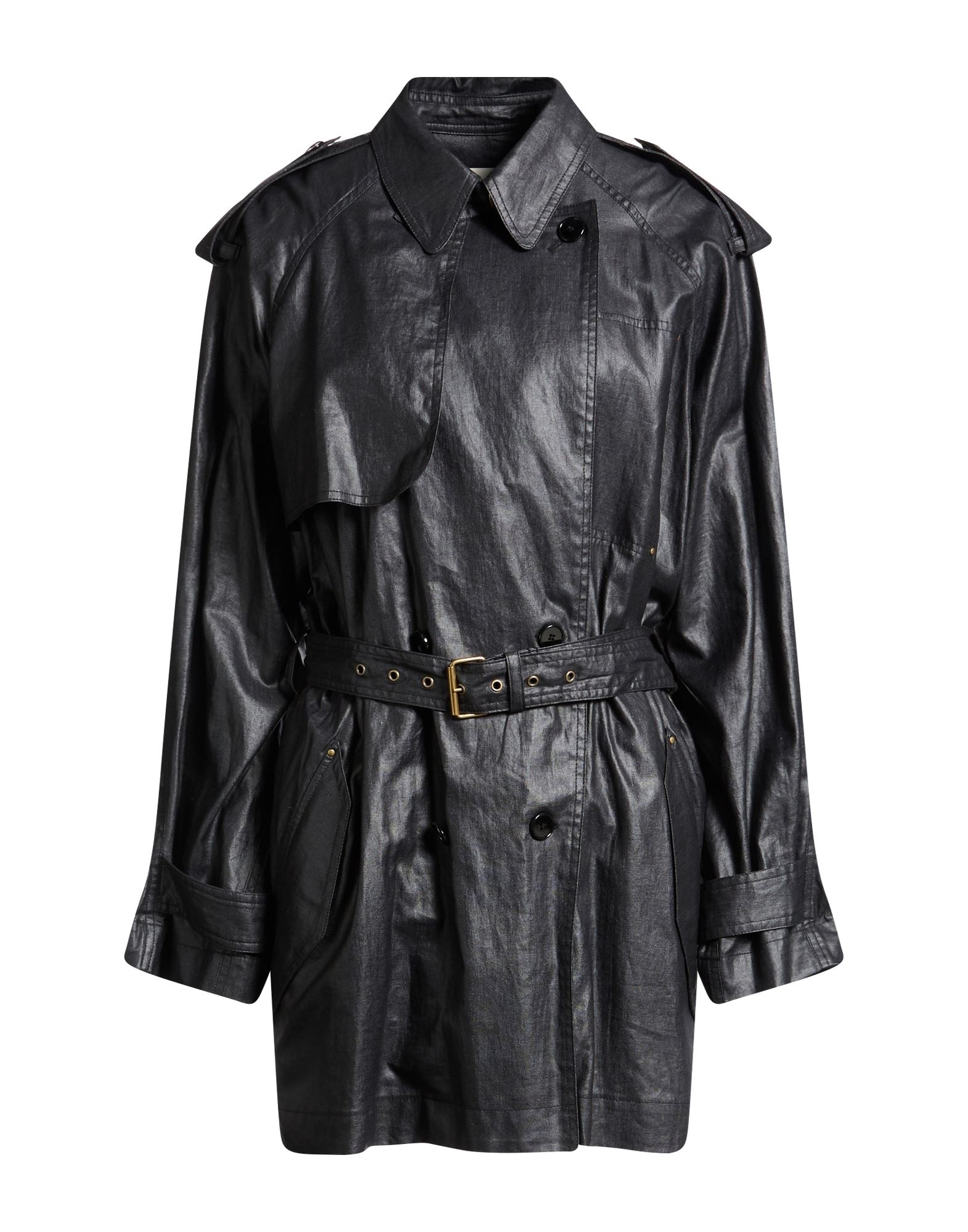 ISABEL MARANT Jacke, Mantel & Trenchcoat Damen Schwarz ISABEL MARANT Jacke, Mantel & Trenchcoat Damen Schwarz von ISABEL MARANT