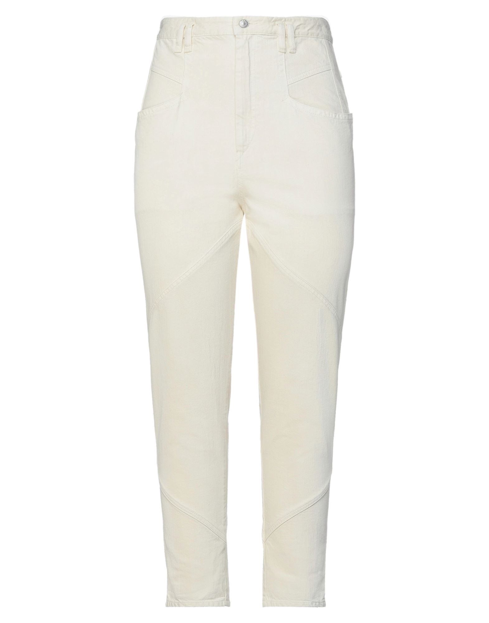 ISABEL MARANT Jeanshose Damen Elfenbein von ISABEL MARANT