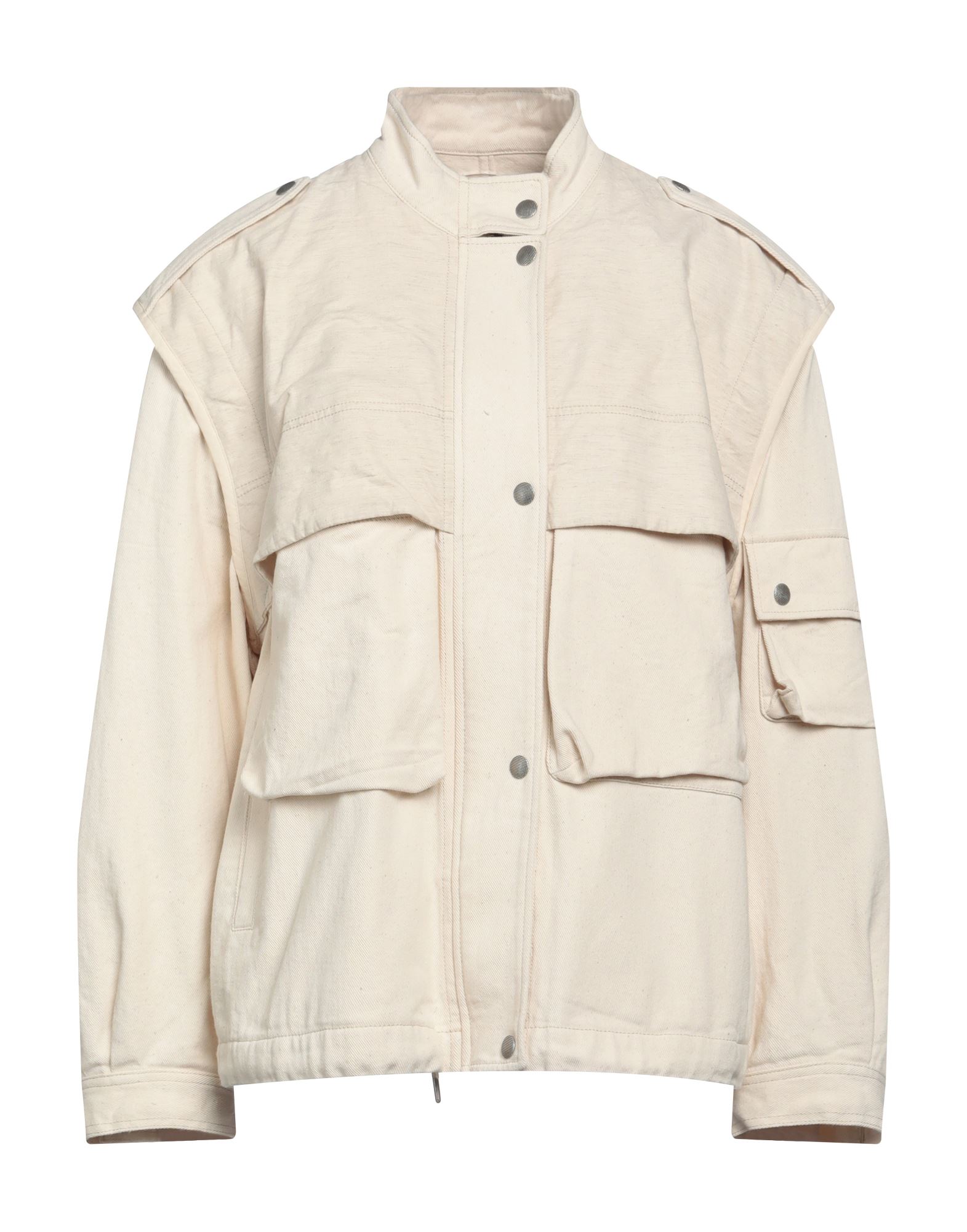 ISABEL MARANT Jeansjacke/-mantel Damen Elfenbein von ISABEL MARANT