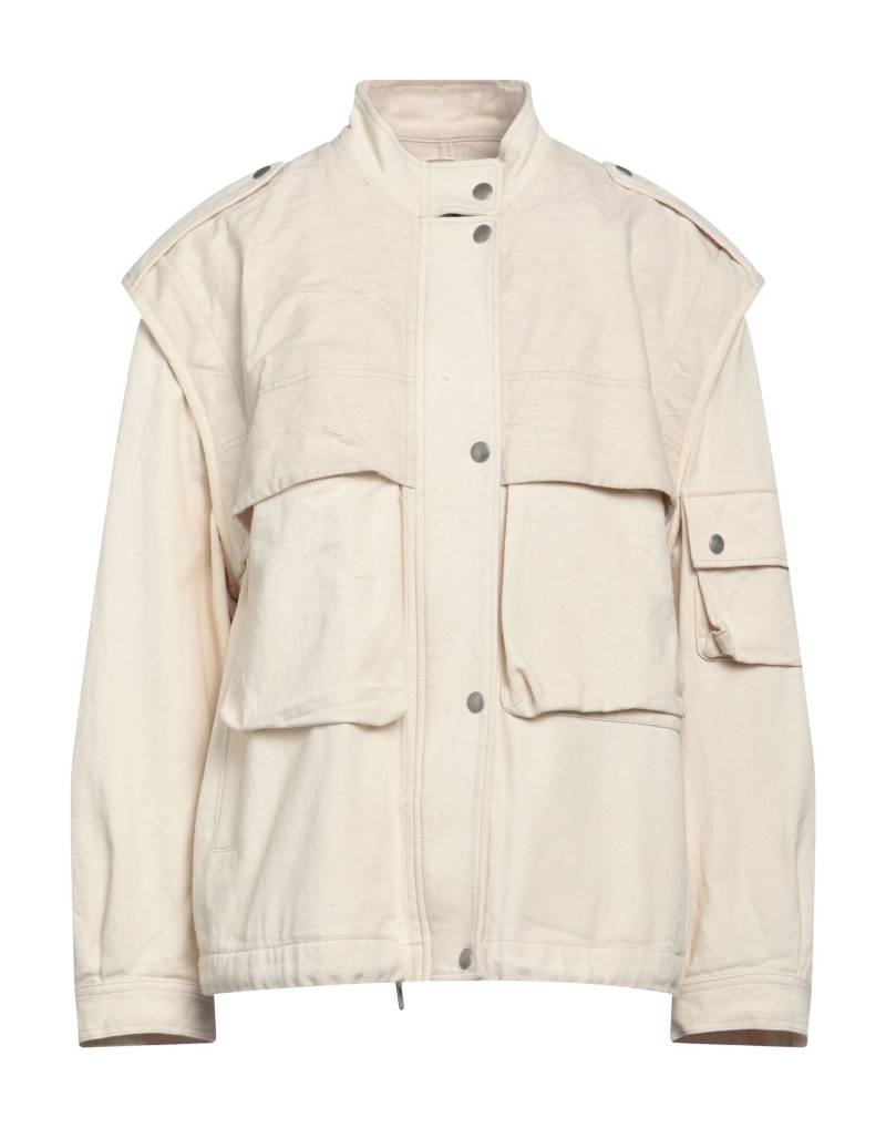 ISABEL MARANT Jeansjacke/-mantel Damen Elfenbein von ISABEL MARANT