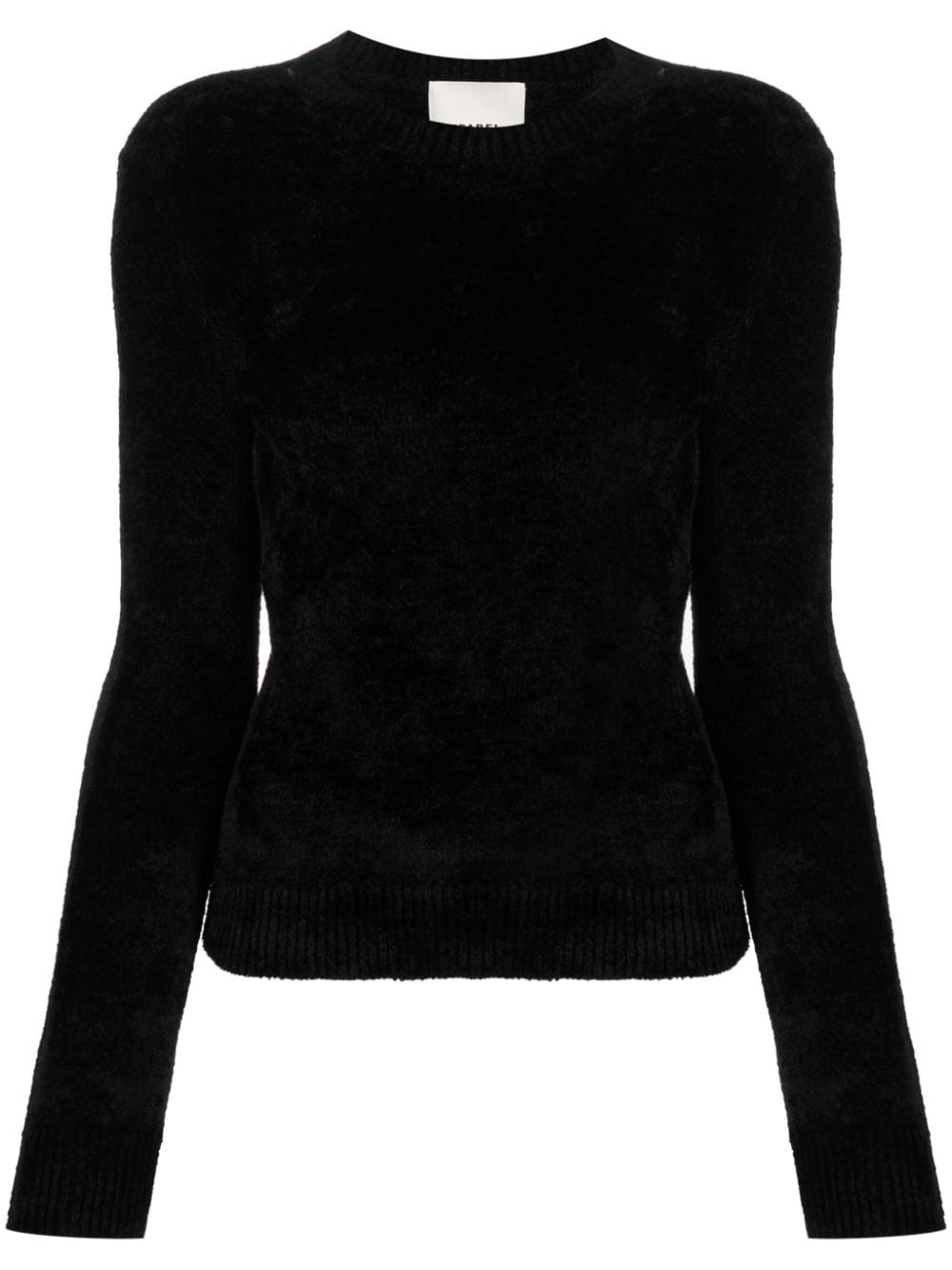 ISABEL MARANT Panila Pullover aus Chenille-Textur - Schwarz von ISABEL MARANT